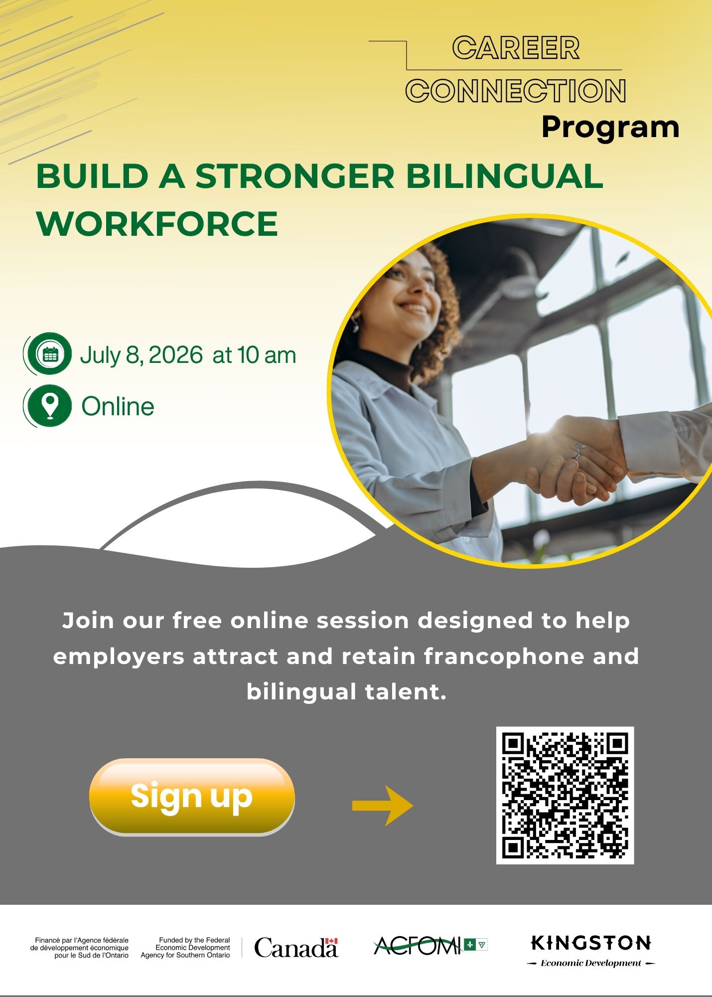 final version poster build a stronger bilingual workforce