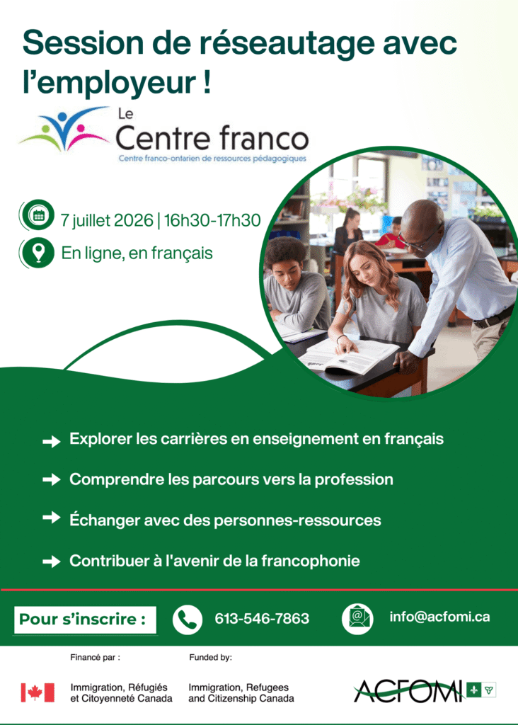 rencontrez l'employeur centre franco