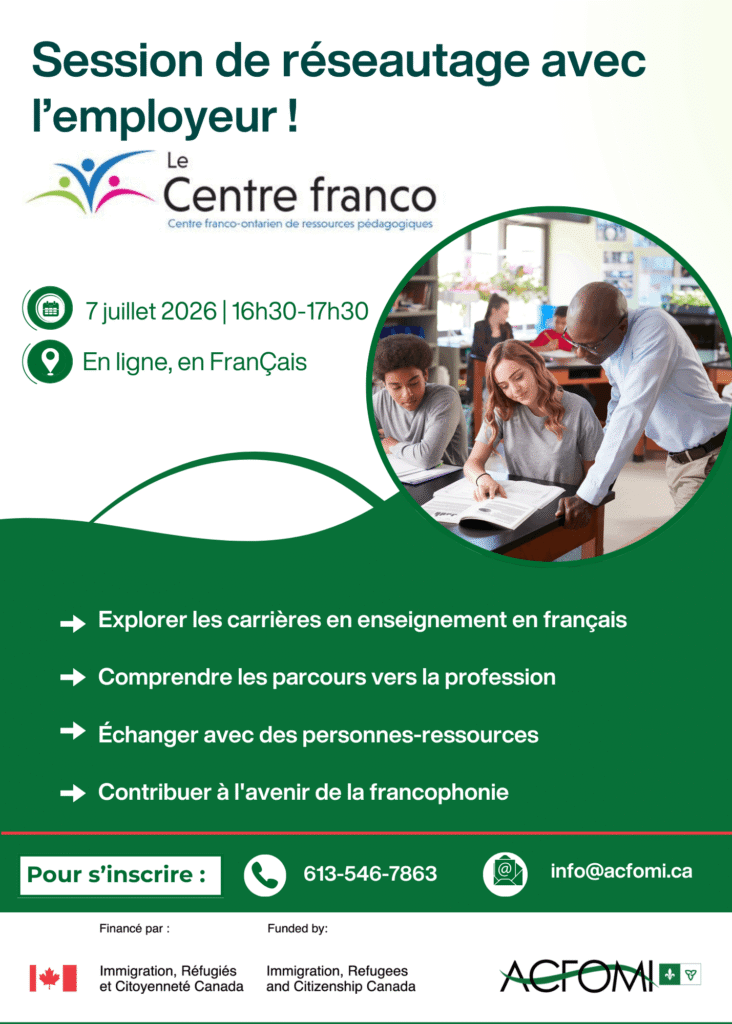 rencontrez l'employeur le centre franco