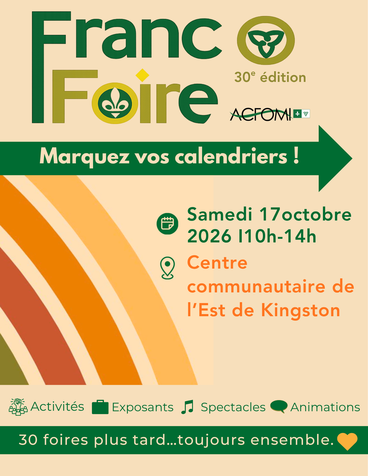 affiche franco foire 2026