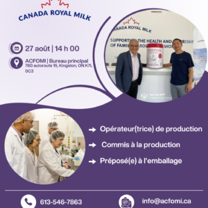 rencontrez l'employeur canada royal milk