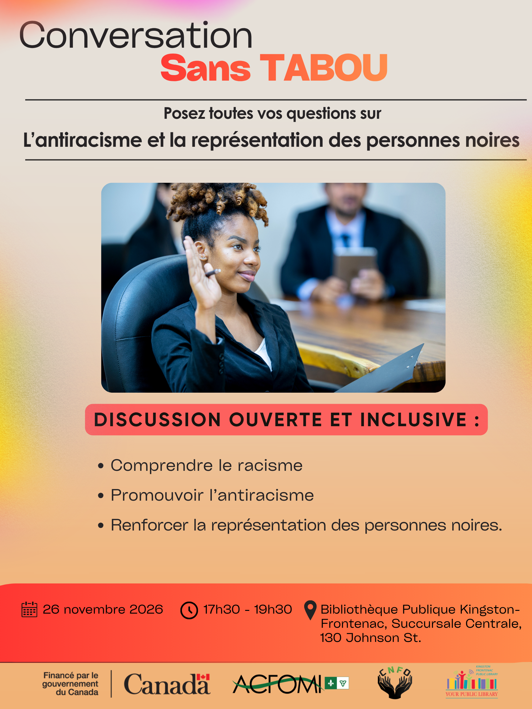 cst affiche antiracisme kingston